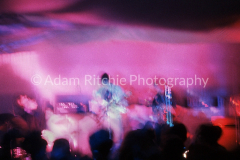 X92 Nick Mason, Roger Waters, Syd Barrett and Richard Wright of Pink Floyd at the AA All Night Christmas Party